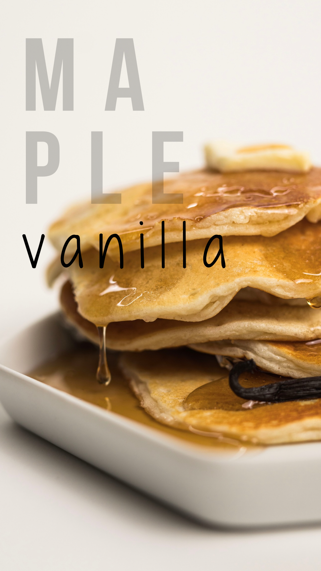 Maple Vanilla • Gluten Free Pancake & Waffle Mix