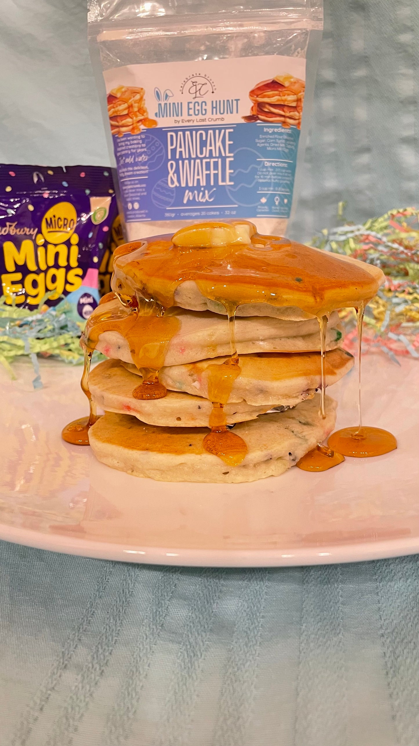 Mini Egg Hunt  • Pancake & Waffle Mix