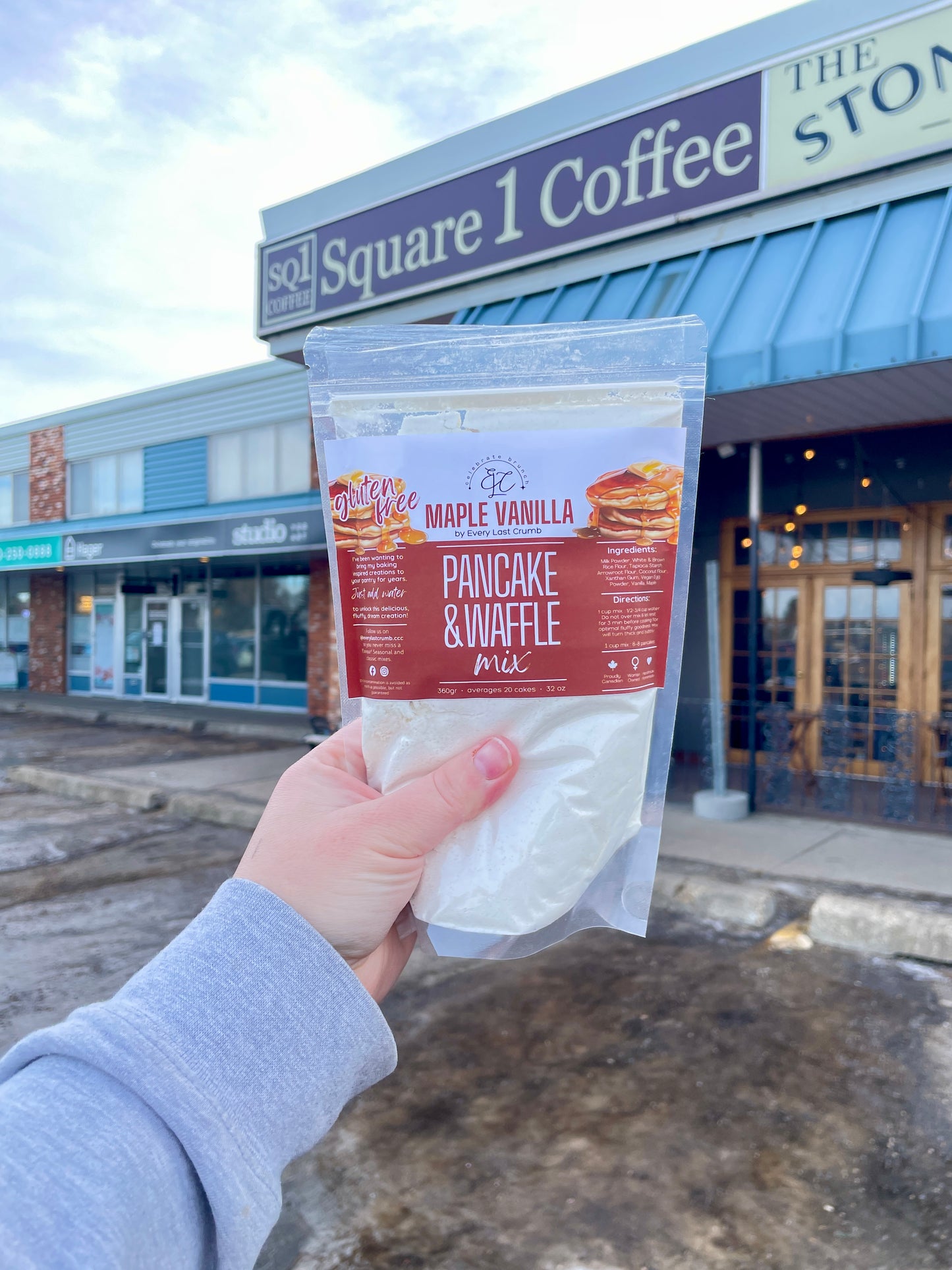 Maple Vanilla • Gluten Free Pancake & Waffle Mix