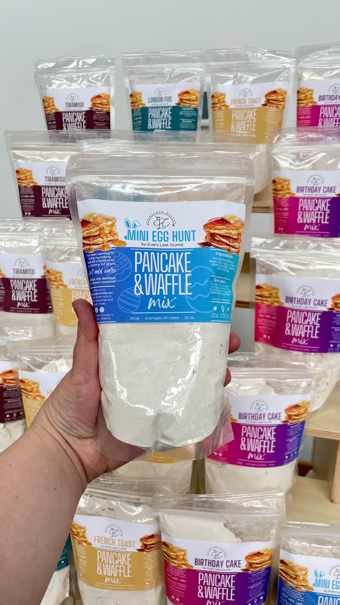 Mini Egg Hunt  • Pancake & Waffle Mix