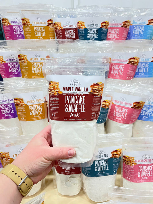 Maple Vanilla • Gluten Free Pancake & Waffle Mix
