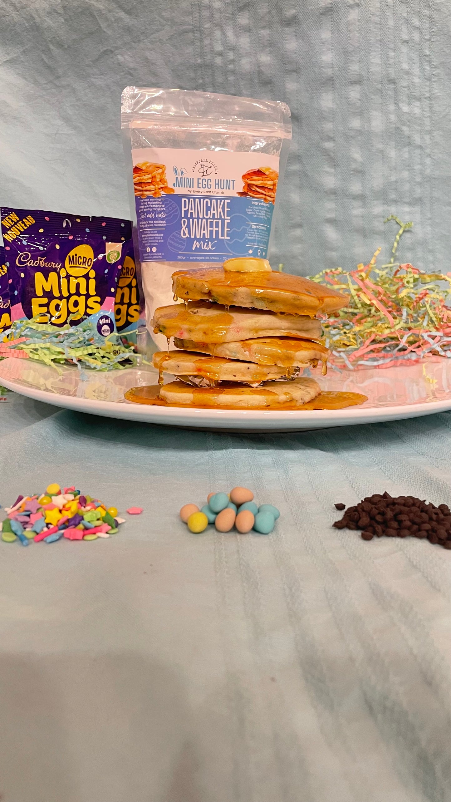 Mini Egg Hunt  • Pancake & Waffle Mix
