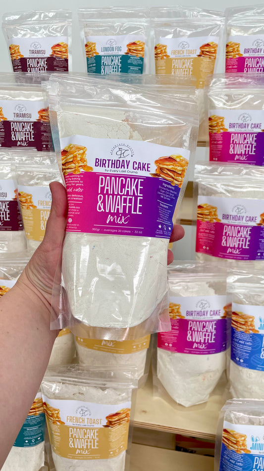Birthday Cake • Pancake & Waffle Mix